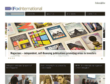 Tablet Screenshot of 3foxinternational.com